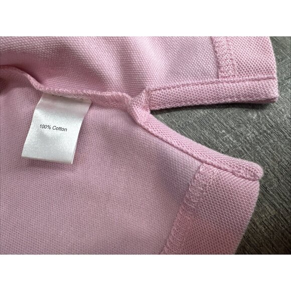 Jos A Bank Polo Shirt Mens Large Pink Cotton Tailored Fit Short Sleeve $45 NEW - Picture 5 of 7